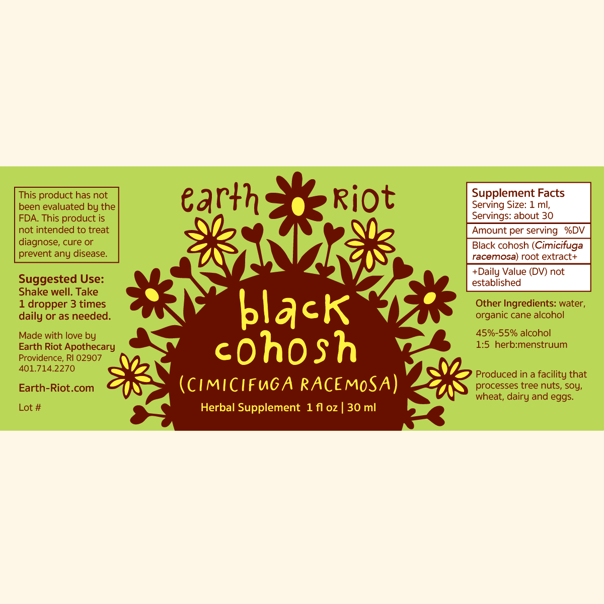 Black Cohosh Tincture