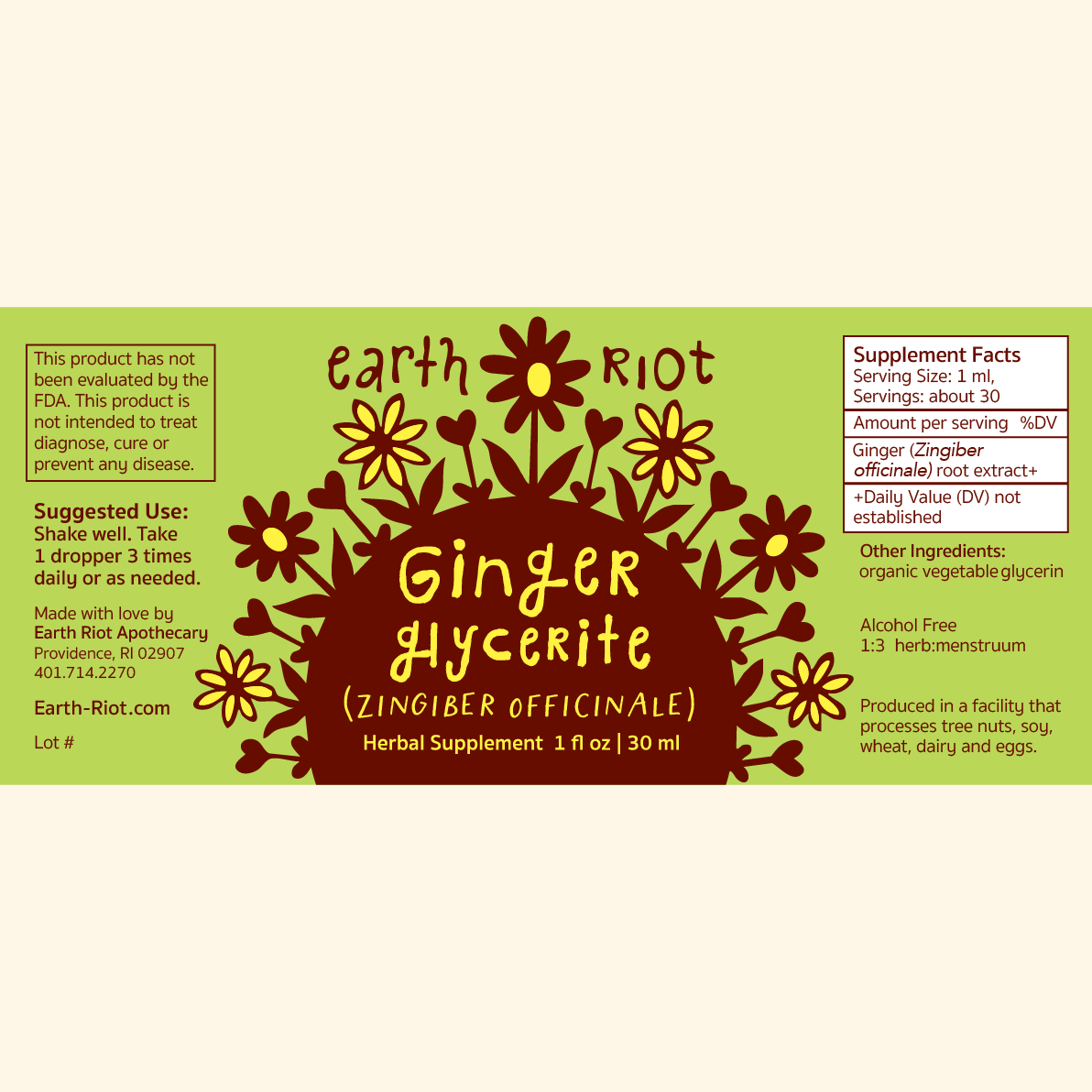 Ginger Glycerite
