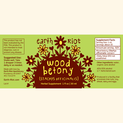 Wood Betony Tincture